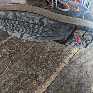 Rieker Felicitas Boot 10 Grey Lace Up Colorful